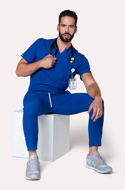 FRESH ROYAL BLUE SCRUBS