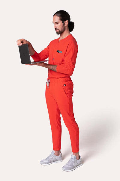 CLASSIC TANGERINE SCRUBS