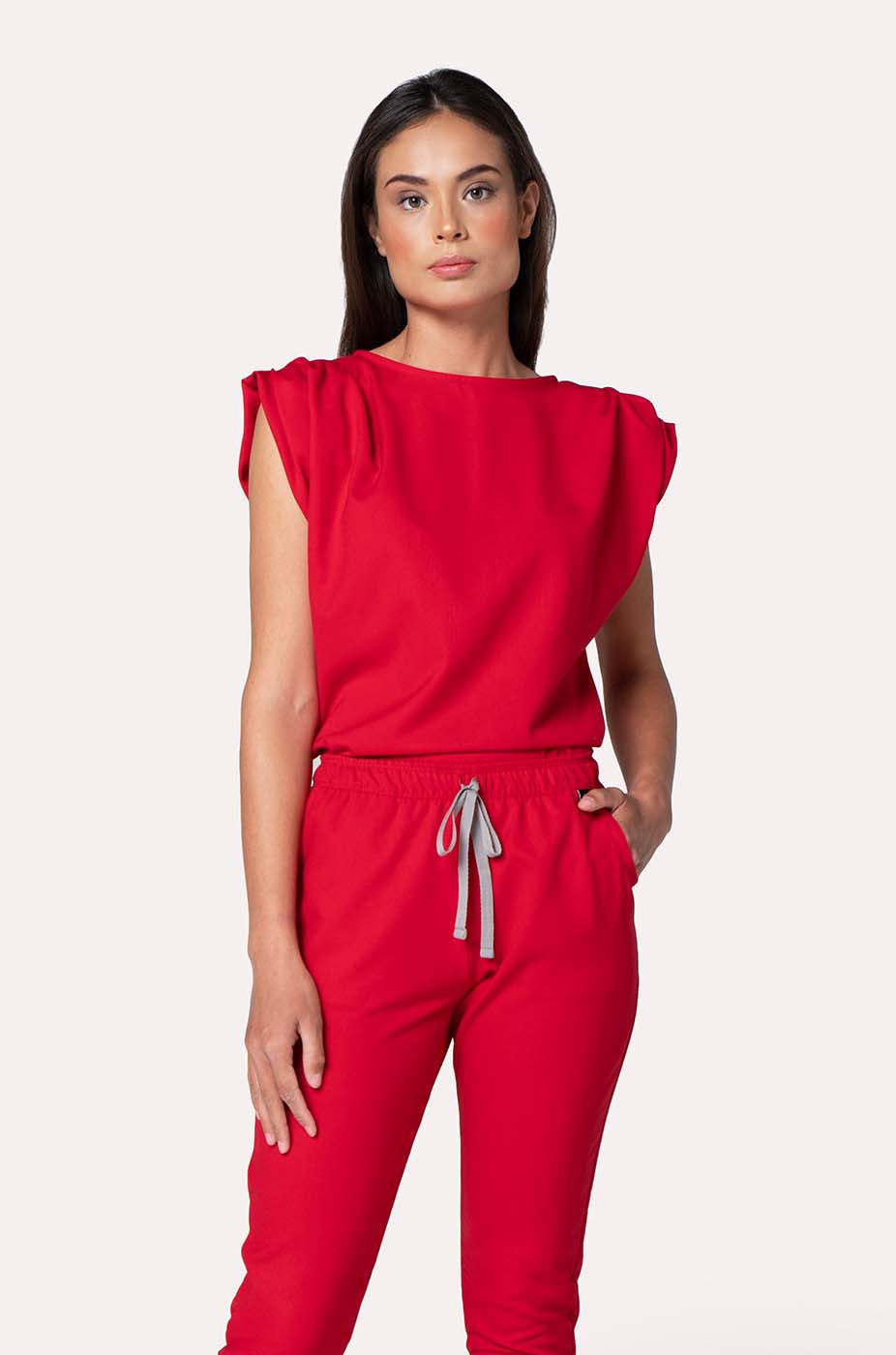 SUMMER RED SCRUBS
