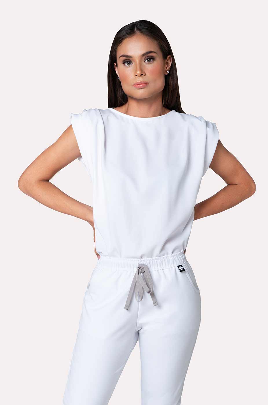 SUMMER WHITE SCRUBS