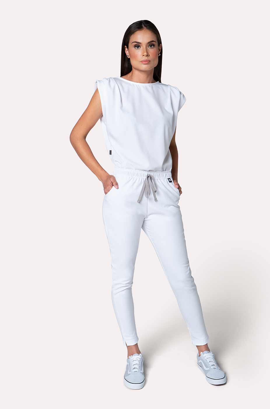 SUMMER WHITE SCRUBS