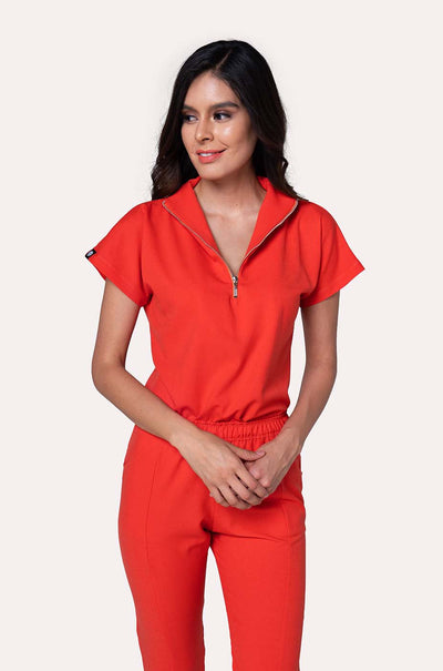 VICTORY TANGERINE SCRUBS
