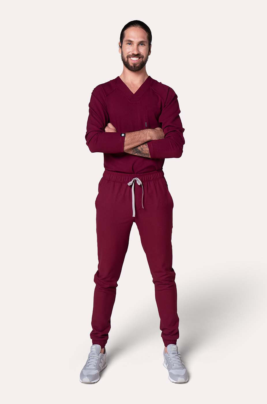 CLASSIC BURGUNDY SCRUBS