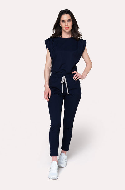 SUMMER NAVY BLUE SCRUBS