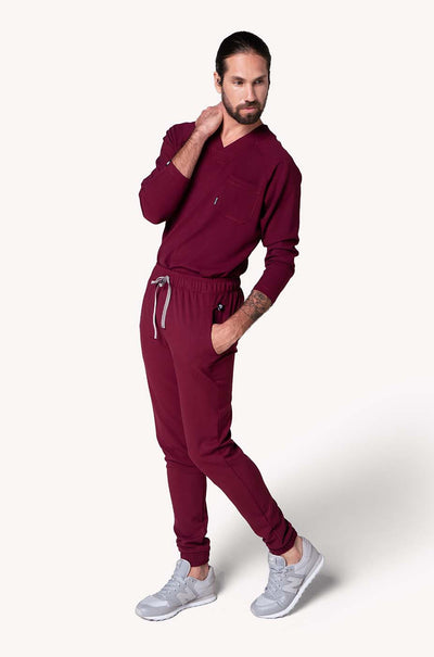 CLASSIC BURGUNDY SCRUBS