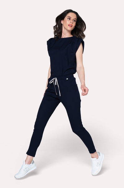 SUMMER NAVY BLUE SCRUBS