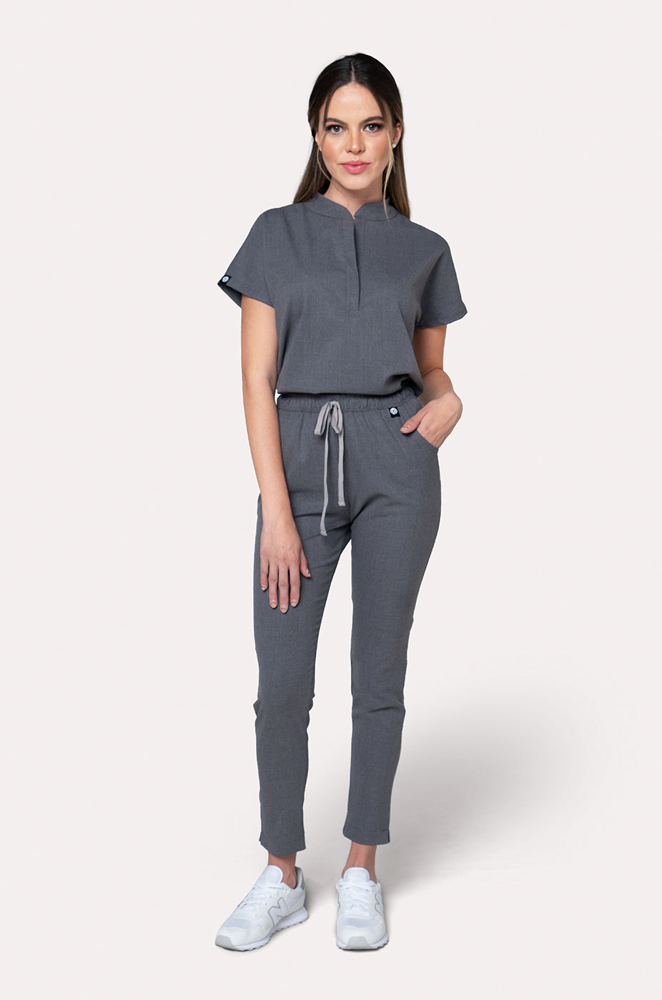 GLAM GREY SCRUBS
