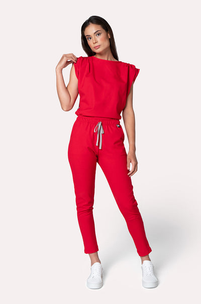 SUMMER RED SCRUBS