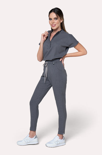 GLAM GREY SCRUBS