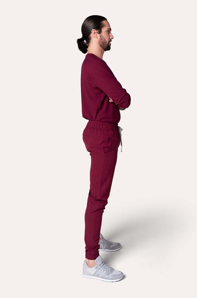 CLASSIC BURGUNDY SCRUBS