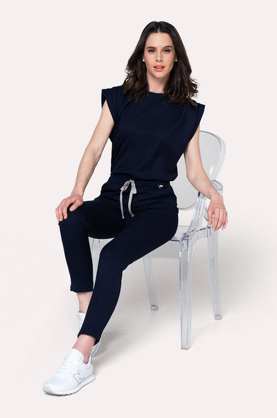 SUMMER NAVY BLUE SCRUBS