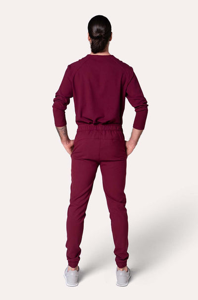 CLASSIC BURGUNDY SCRUBS