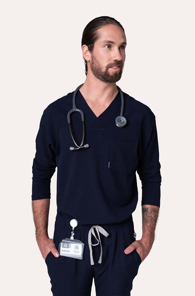CLASSIC NAVY BLUE SCRUBS