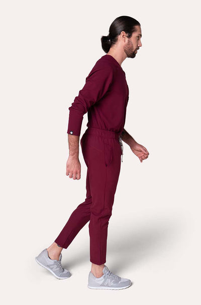CLASSIC BURGUNDY SCRUBS