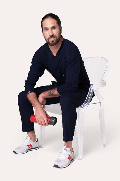 CLASSIC NAVY BLUE SCRUBS