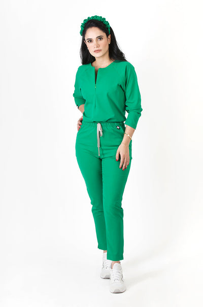 FALL EMERALD SCRUBS