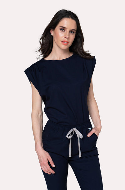 SUMMER NAVY BLUE SCRUBS